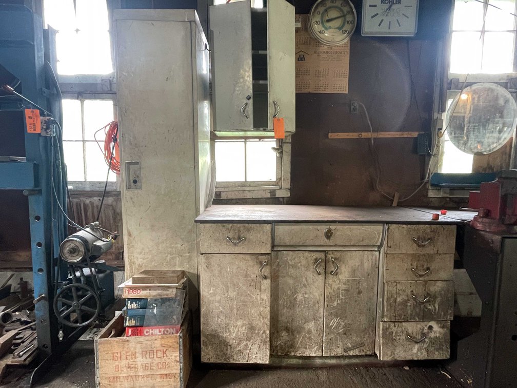 (3) Cabinets and Contents