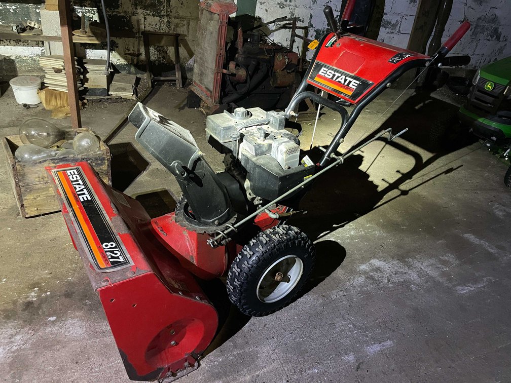 Estate Mercury Snow Blower