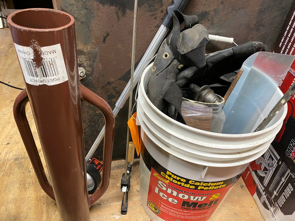 Fence Post Pounder & Masonry Supplies