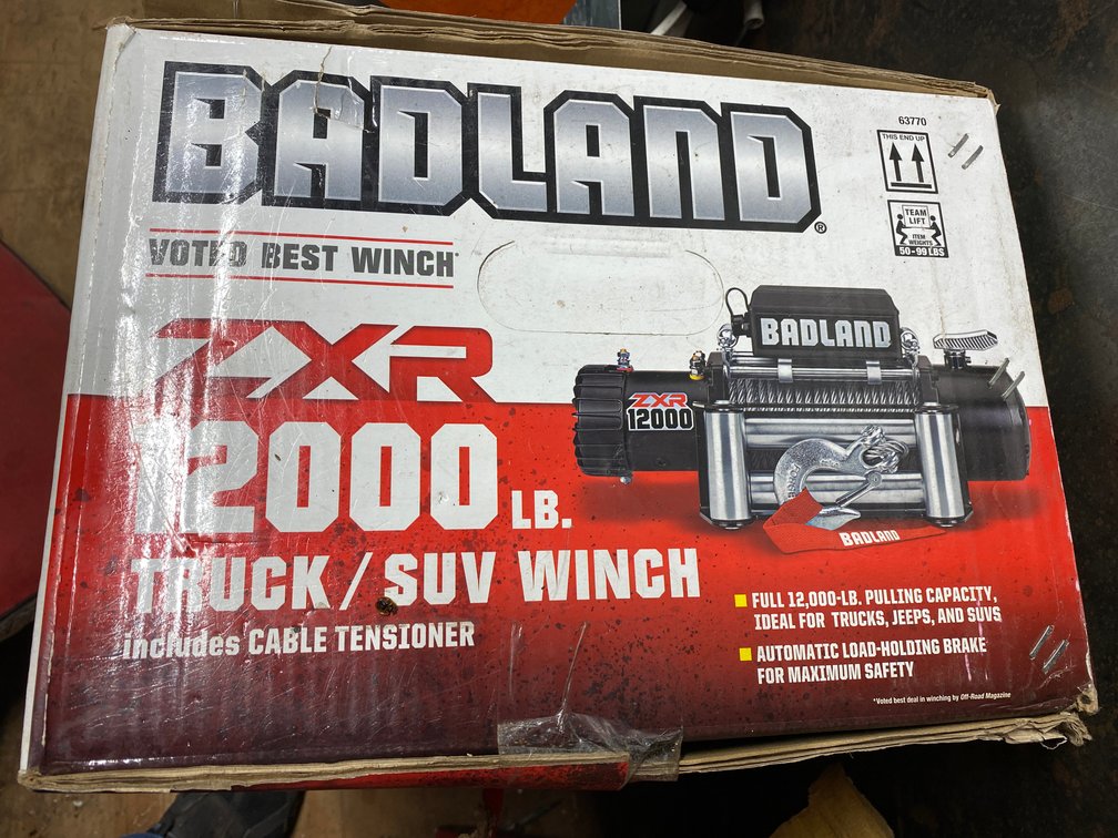 Badland 12,000 lb. Truck/SUV Winch