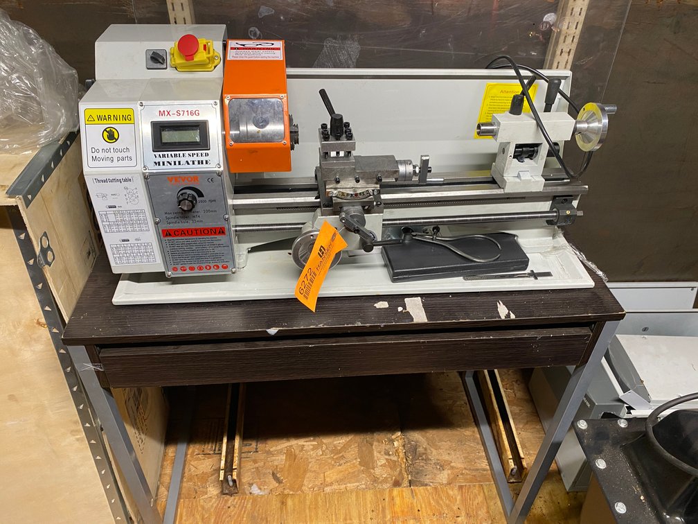 Vevor Variable Speed Mini Lathe