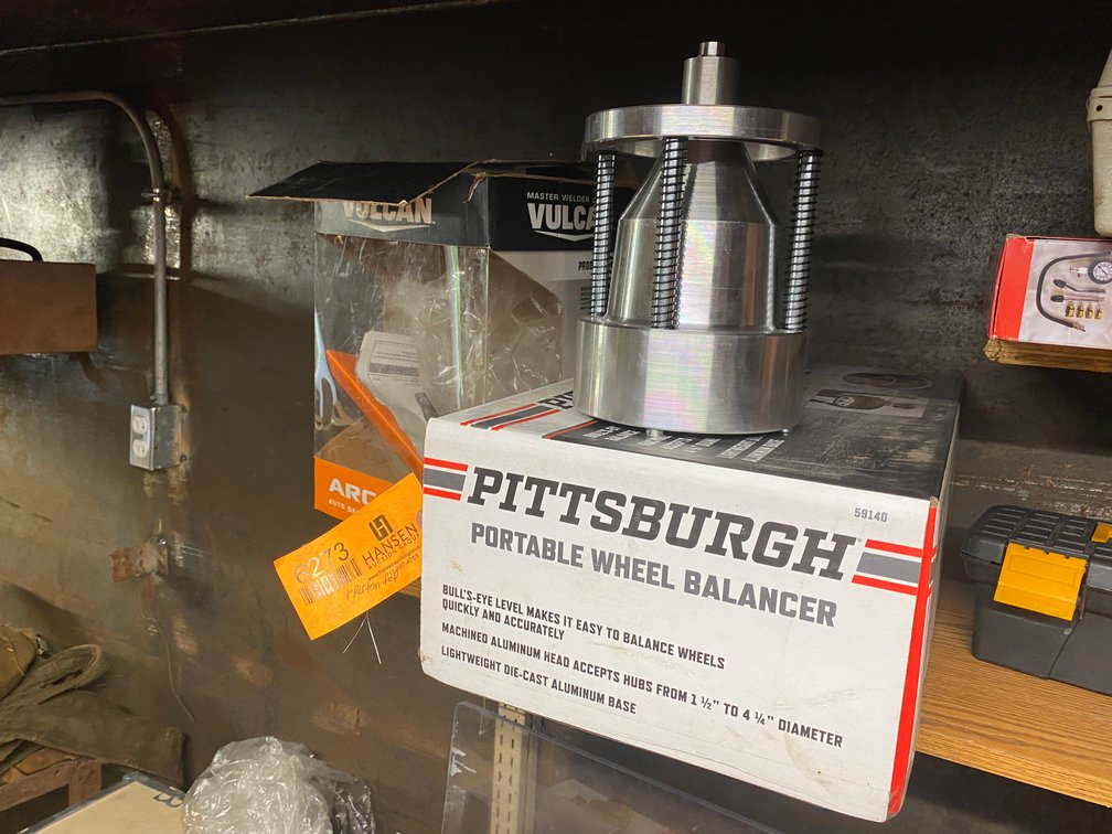 Pittsburgh Portable Wheel Balancer