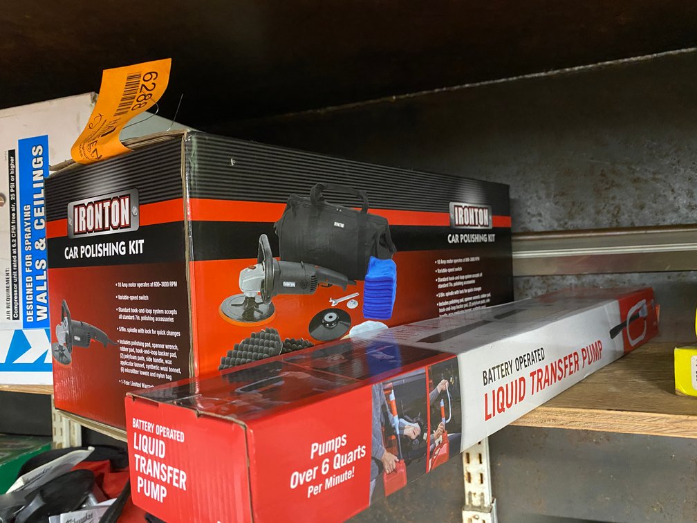 Ironton Corder Car Polishing Kit