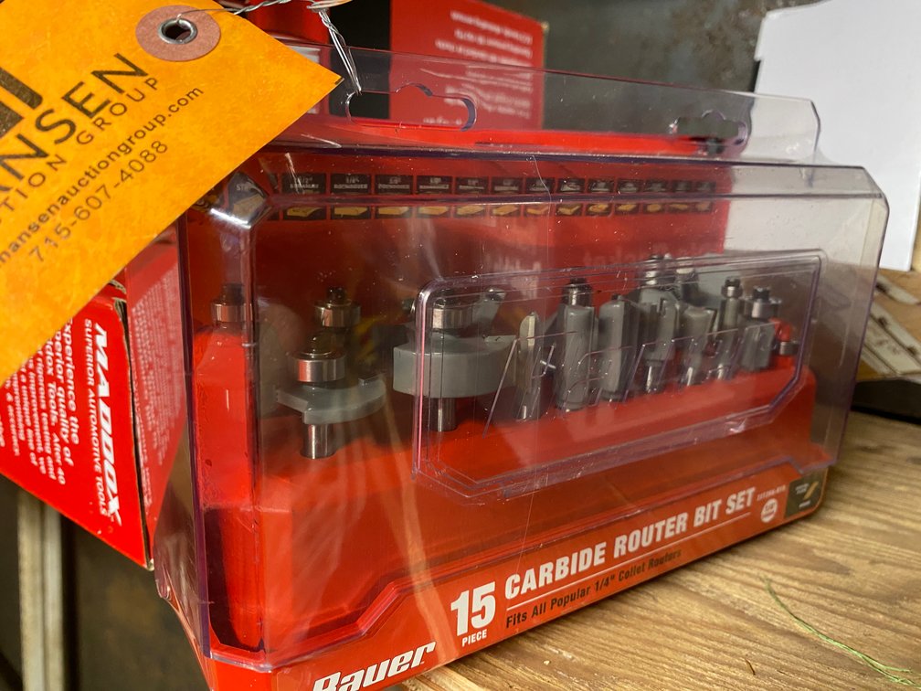 Bauer Router Bit Set