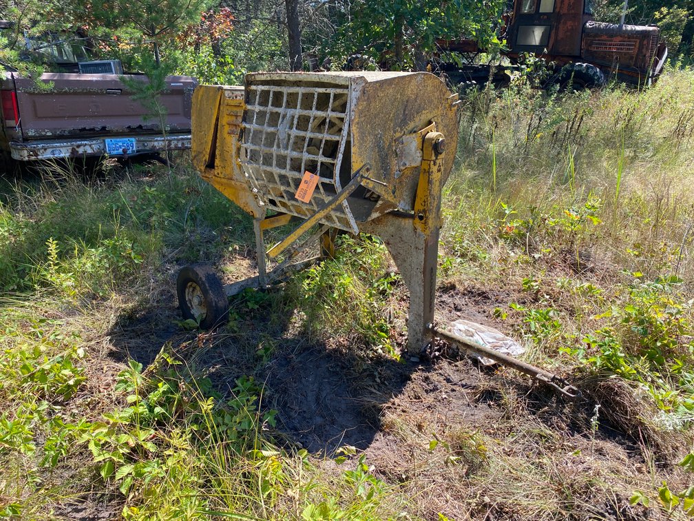 Gilson Gas Powered Towable Cement Mixer