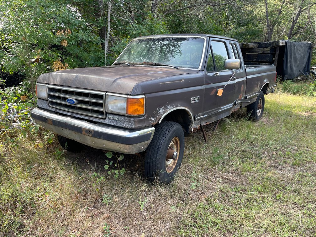 1991 Ford F250 XLT Extended Cab Pickup Truck (Has MN Title)