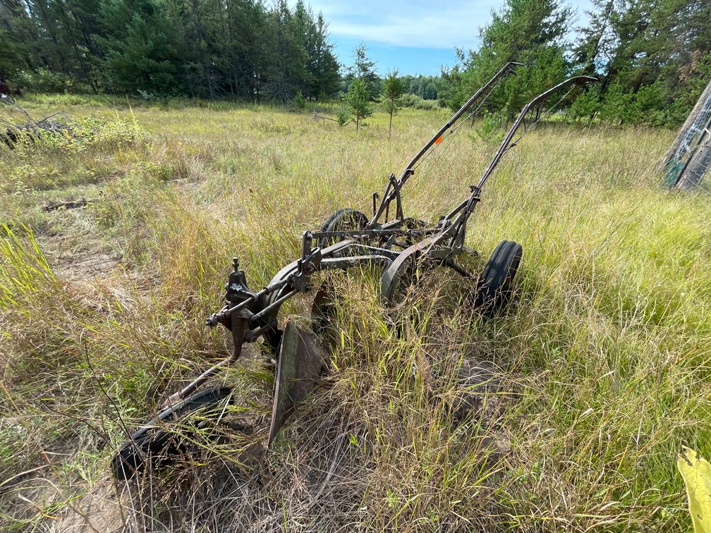 Vintage Two Bottom Plow