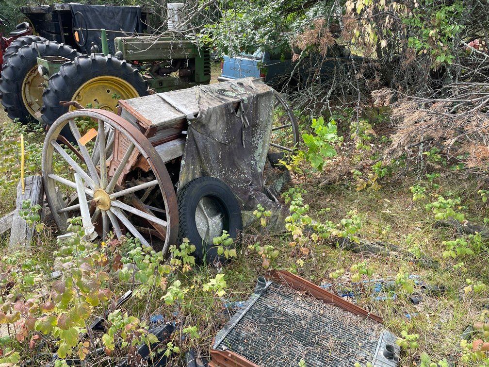 Vintage American Seeding Machine Drill