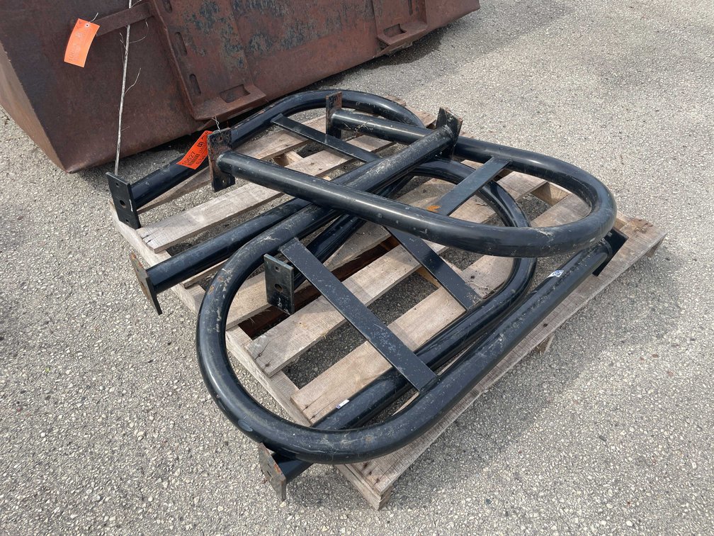 Pallet of (4) Steel Safety Guards