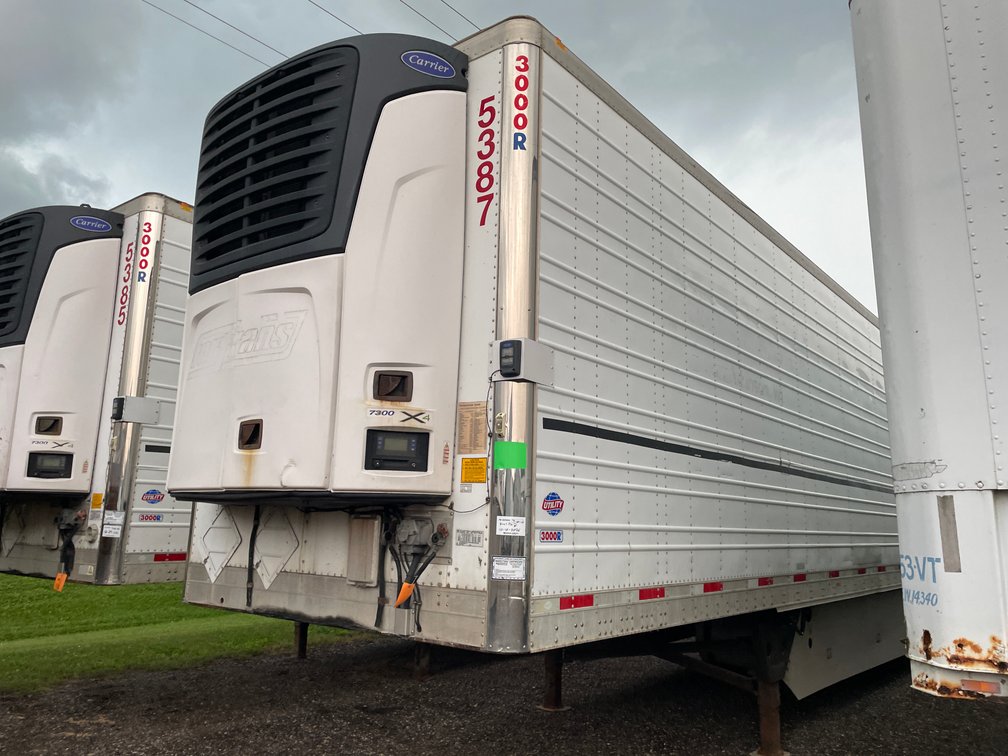 2017 Utility 3000R 53' Semi Reefer Van Trailer (Has WI Title)