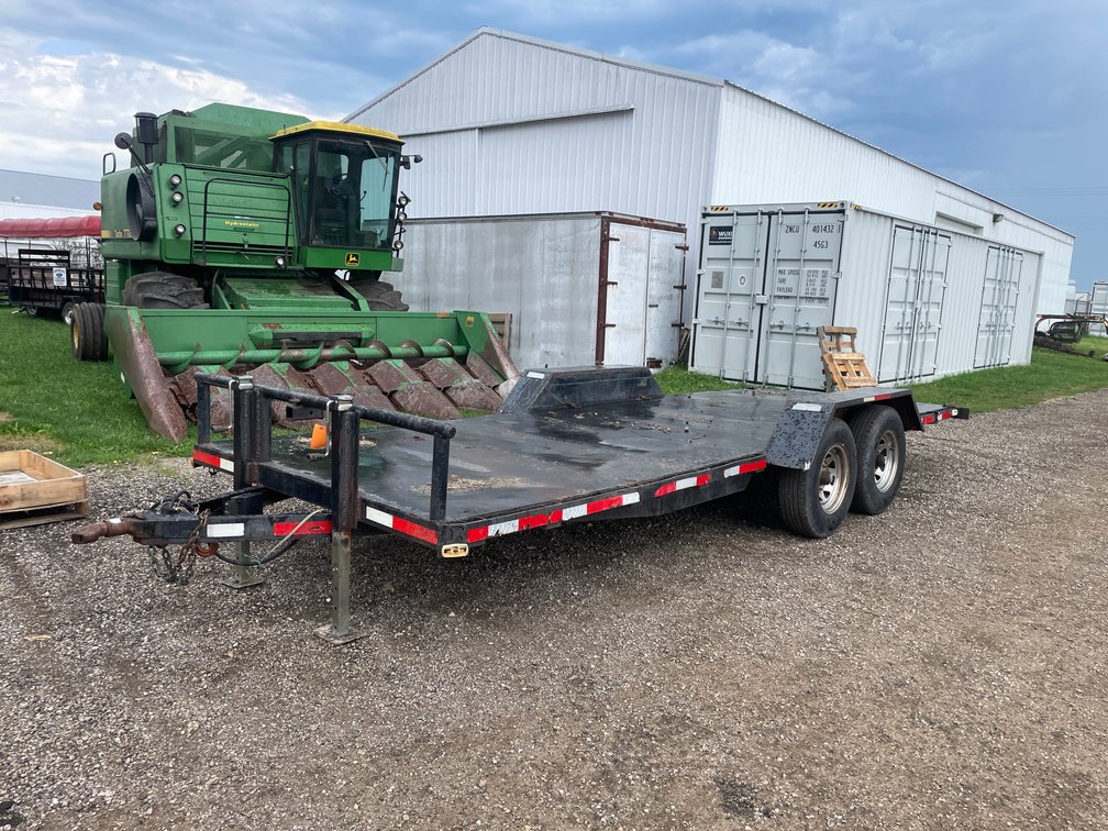 20' Flatbed Trailer (No Title)