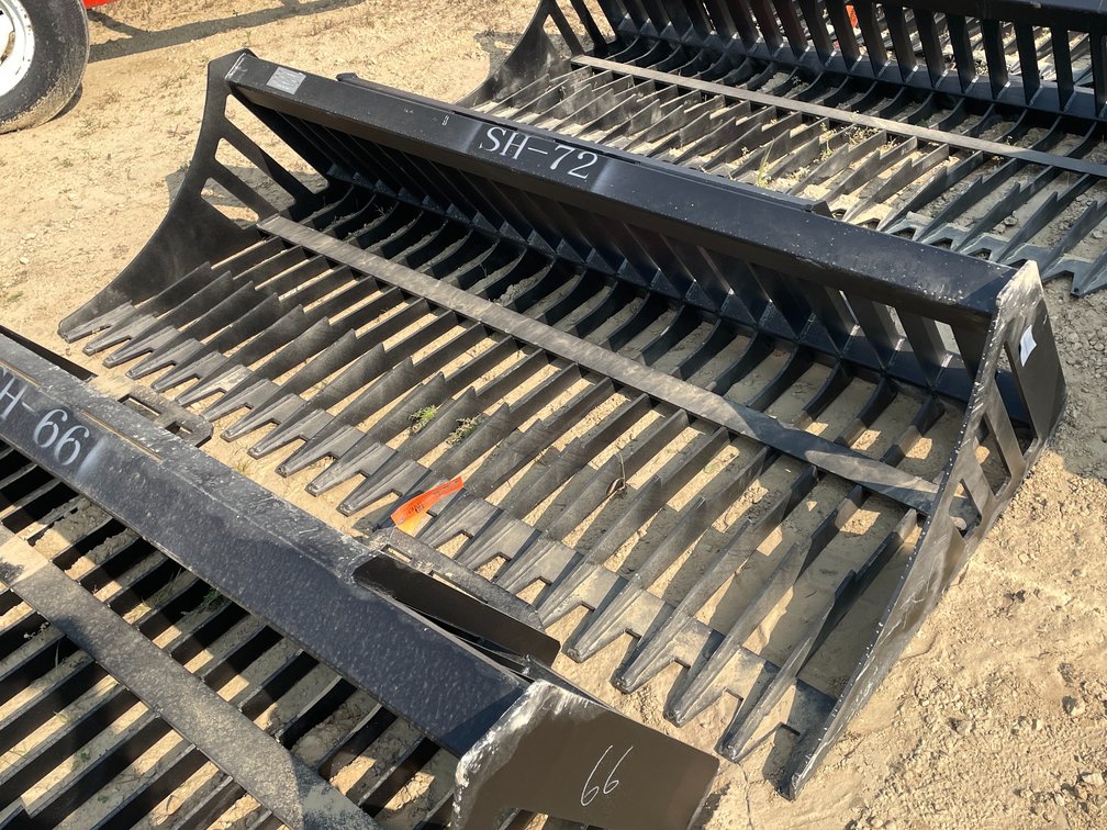 Greatbear Skid Steer Rock Bucket Attachment
