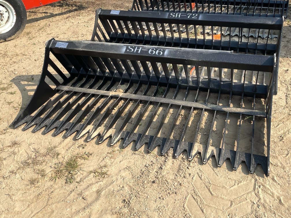 Greatbear Skid Steer Rock Bucket Attachment