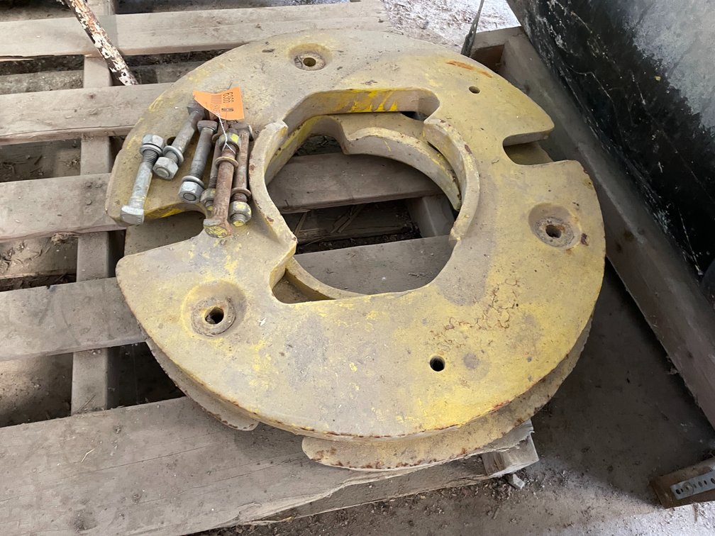 Pair of John Deere Wheel Weights