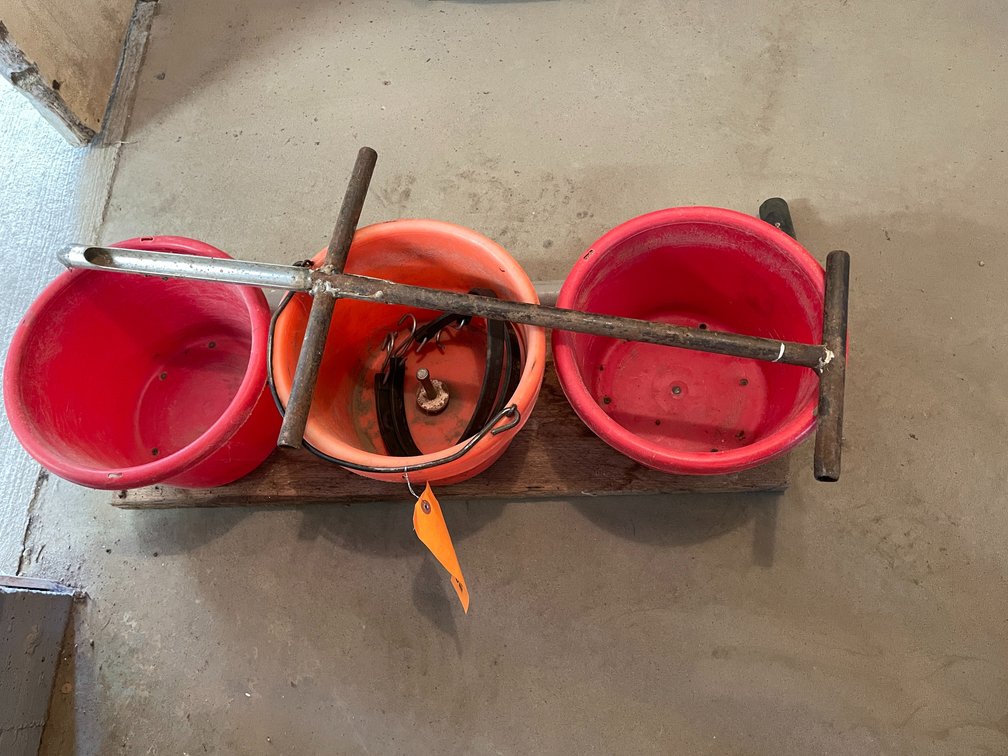 (2) Soil Sample Probes and Buckets