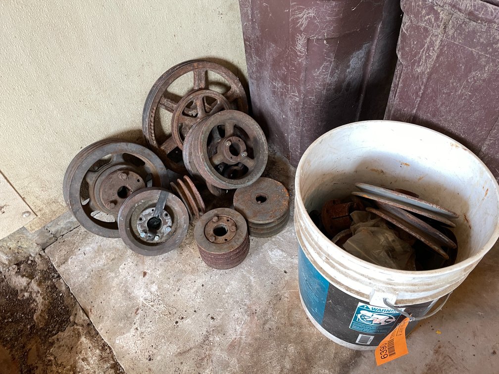 Assortment of Pulley Wheels