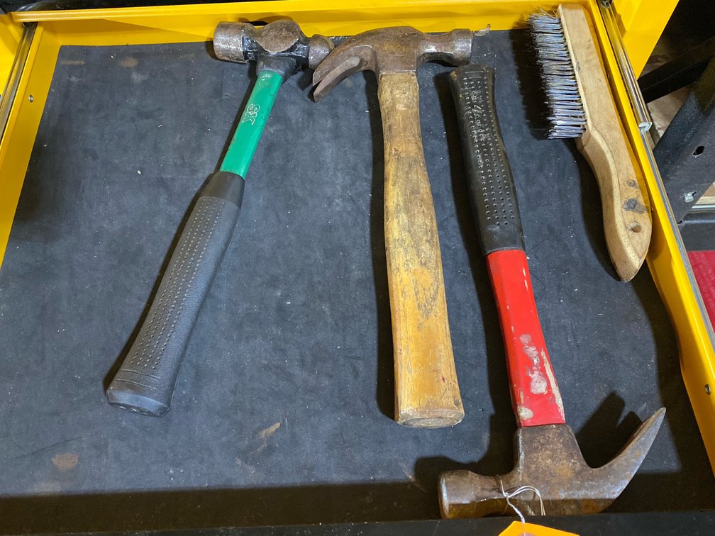 Contents of (2) Drawers - SK, Stanley, Craftsman, and Crescent Assorted Hand Tools