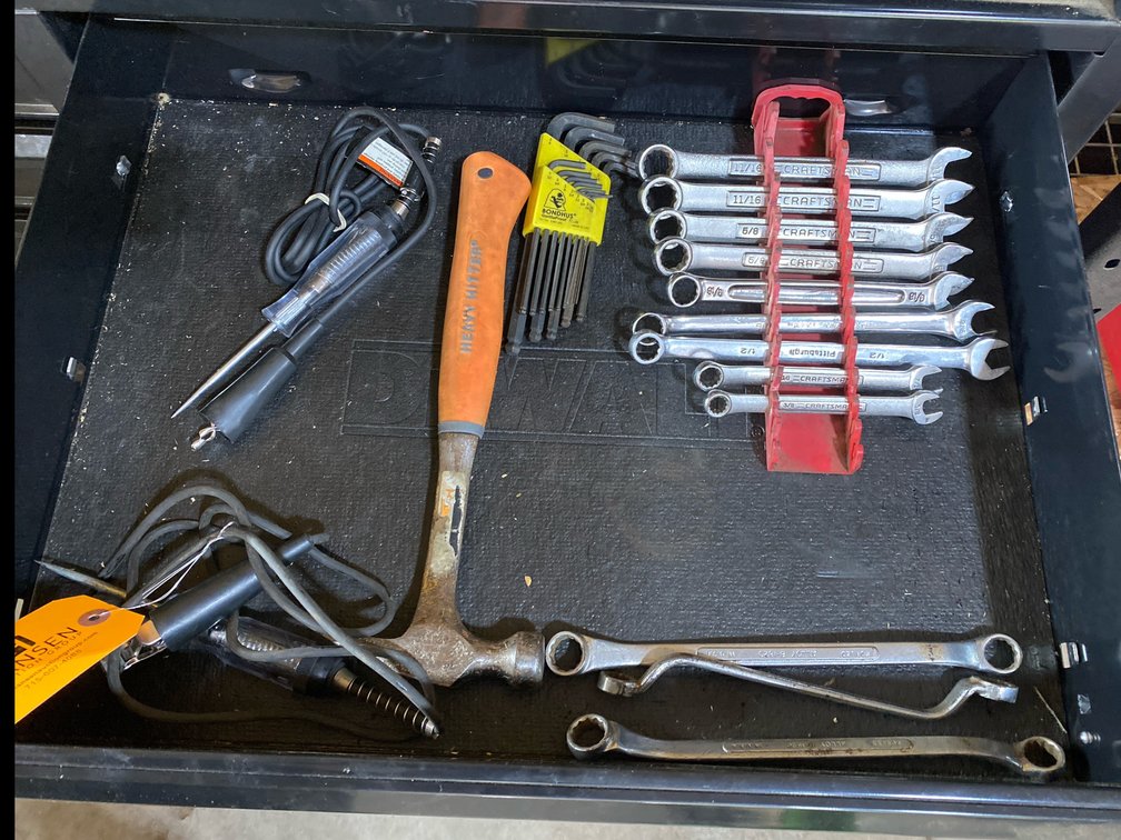 Contents of (2) Drawers - Assorted Hand Tools