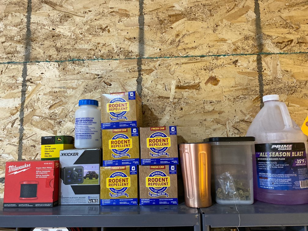 Assorted Automotive and Shop Supplies