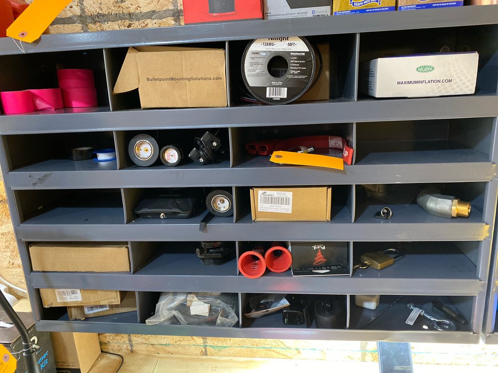 Assorted Hardware, Wiring and Automotive Accessories