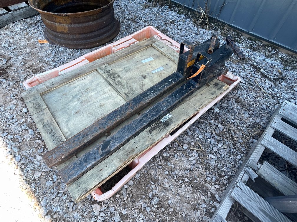 Pair of Clamp on Pallet Forks