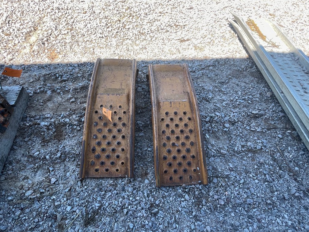 (2) Metal Car Ramps