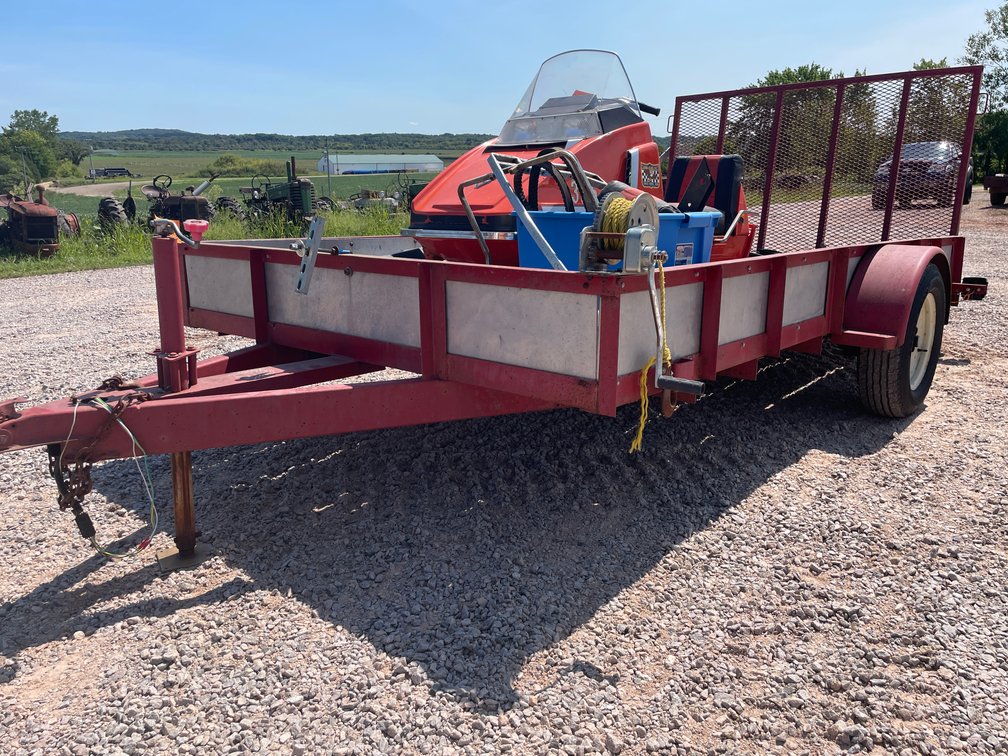 12' Single Axle Trailer (No Title)