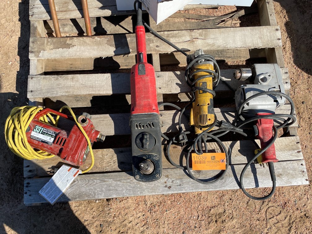 (4) Corded Power Tools