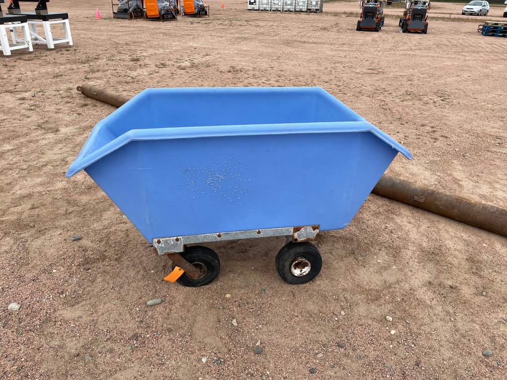 Poly Rolling Feed Cart