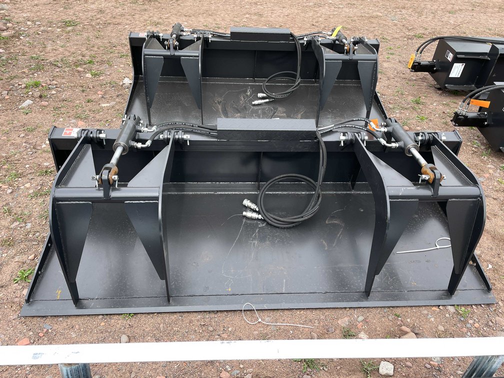 2026 JCT Skid Steer Grapple Bucket Attachment