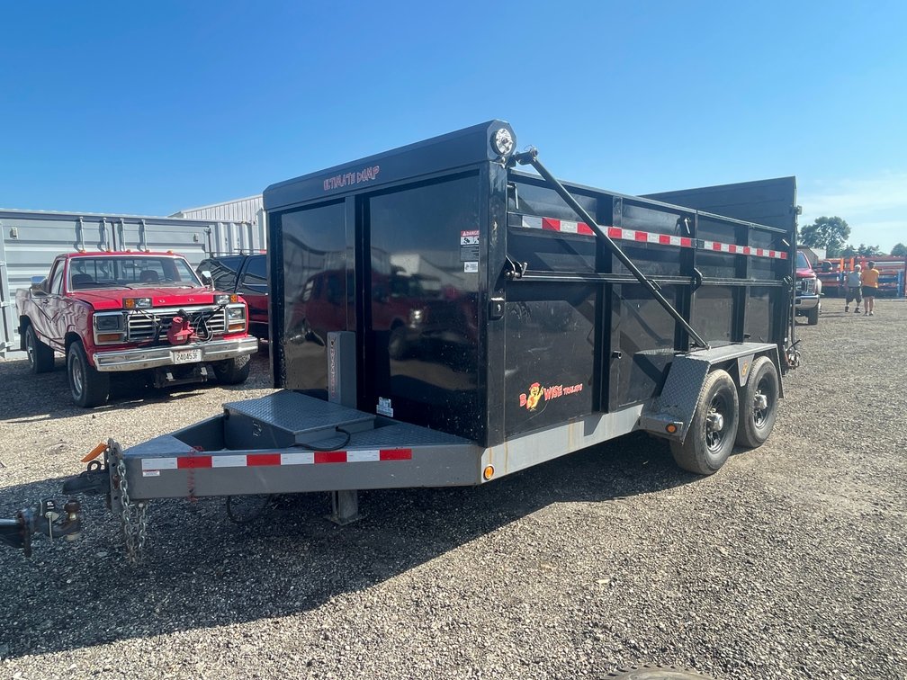 2021 BWise 14' Tandem Axle Dump Trailer (Has WI Title)