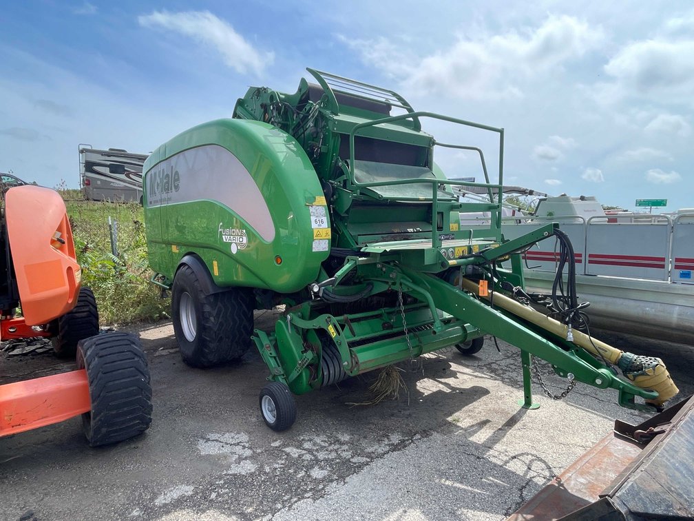 McHale 201 Fusion Vario Round Baler Wrapper (UPDATED DESCRIPTION) (Neenah, WI)