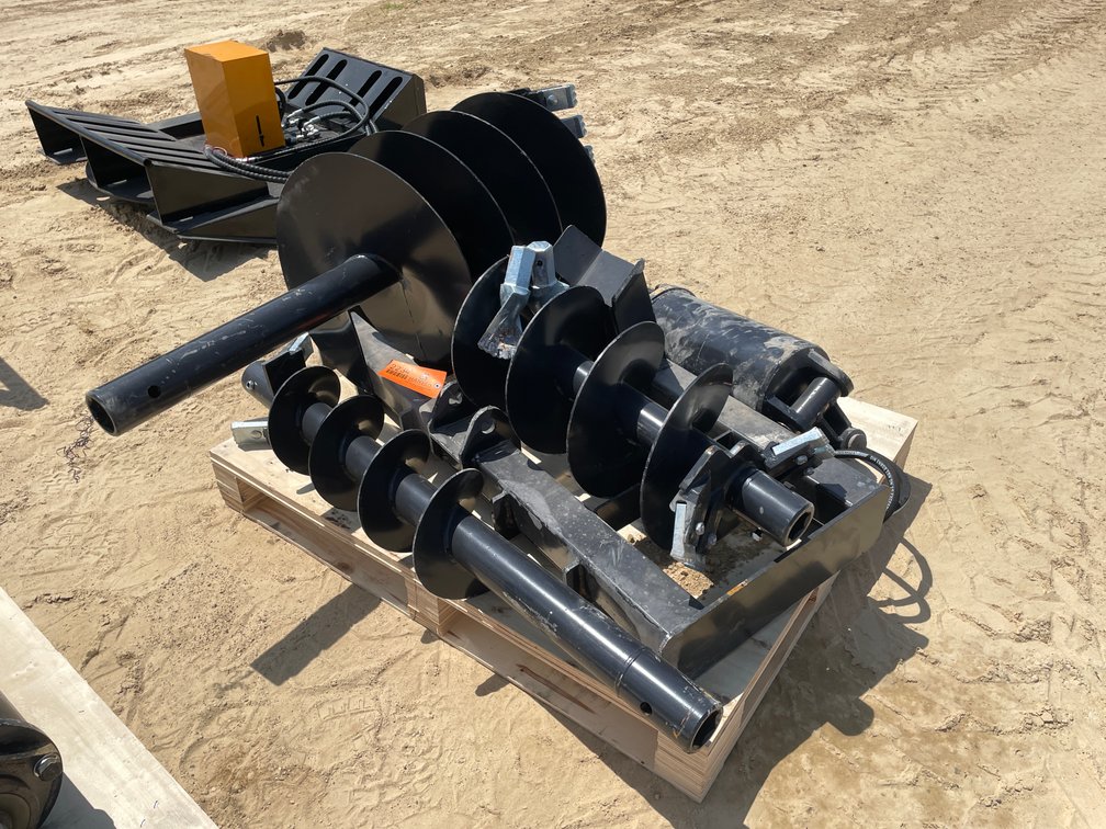 JCT Auger Attachment with (3) Bits