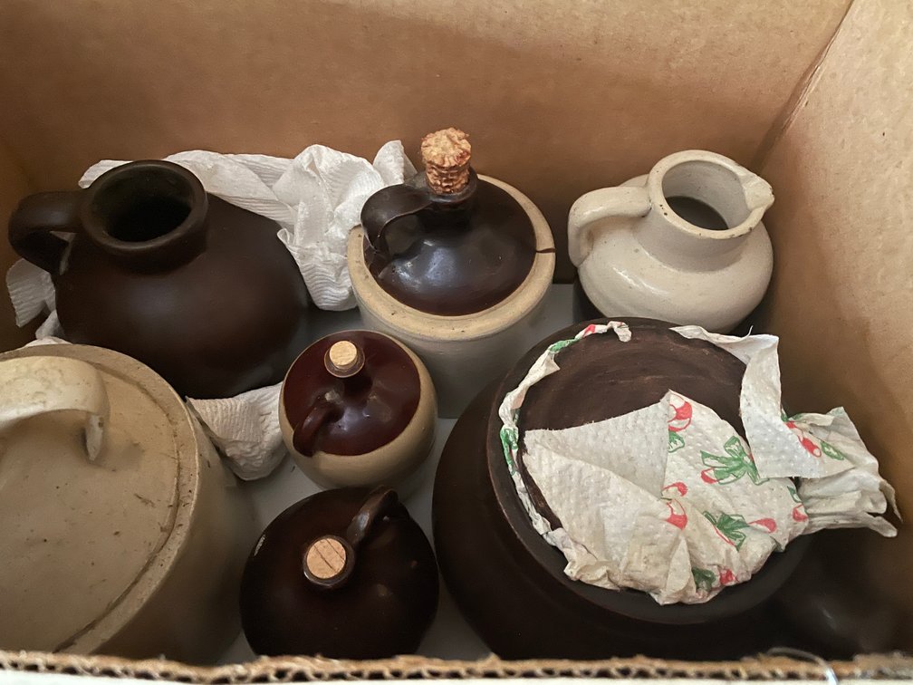 Small Whiskey Jugs