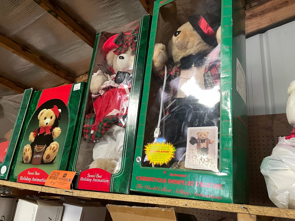 (4) Santa Bears