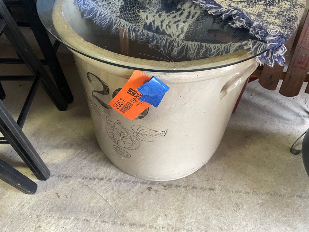 20 Gallon Red Wing Crock