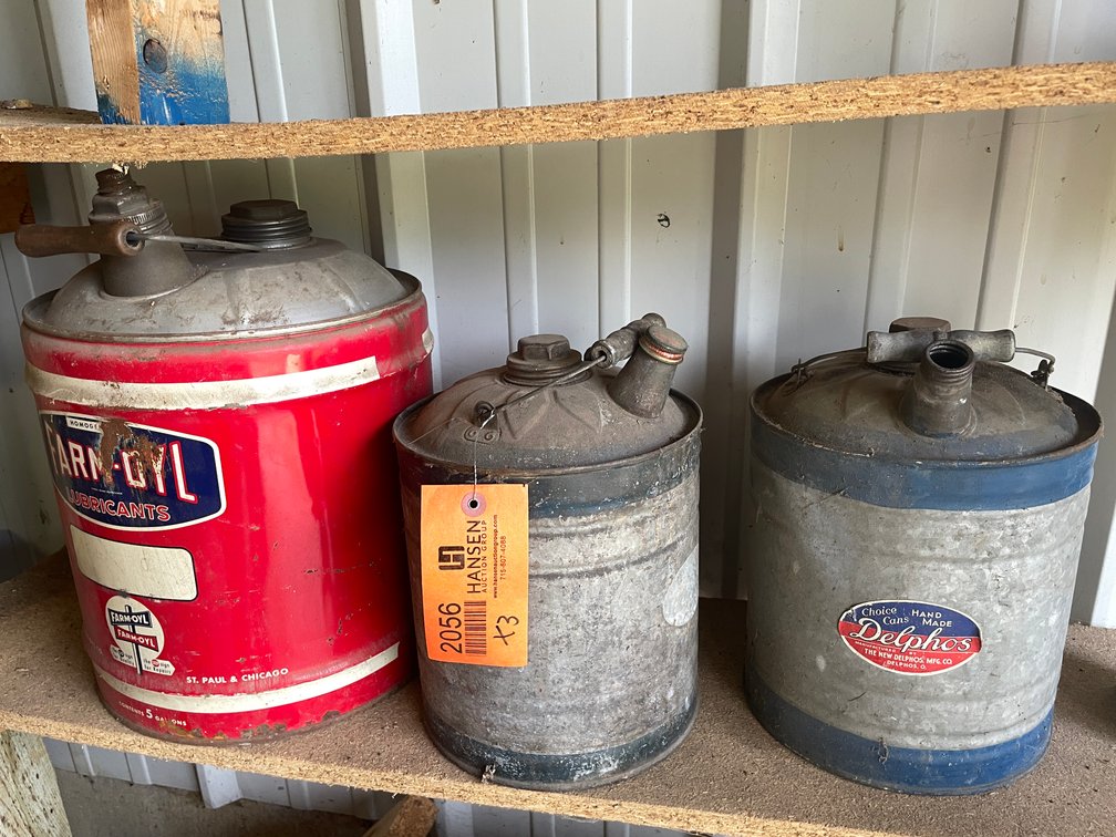 (3) Metal Cans