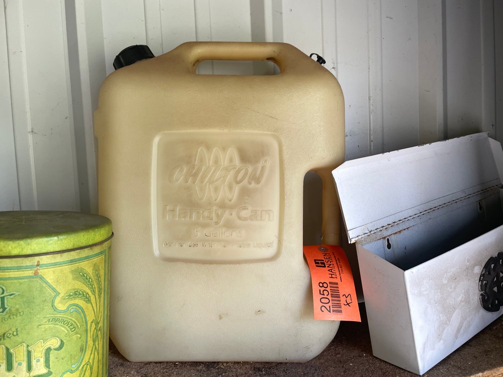 5 Gallon Water Can