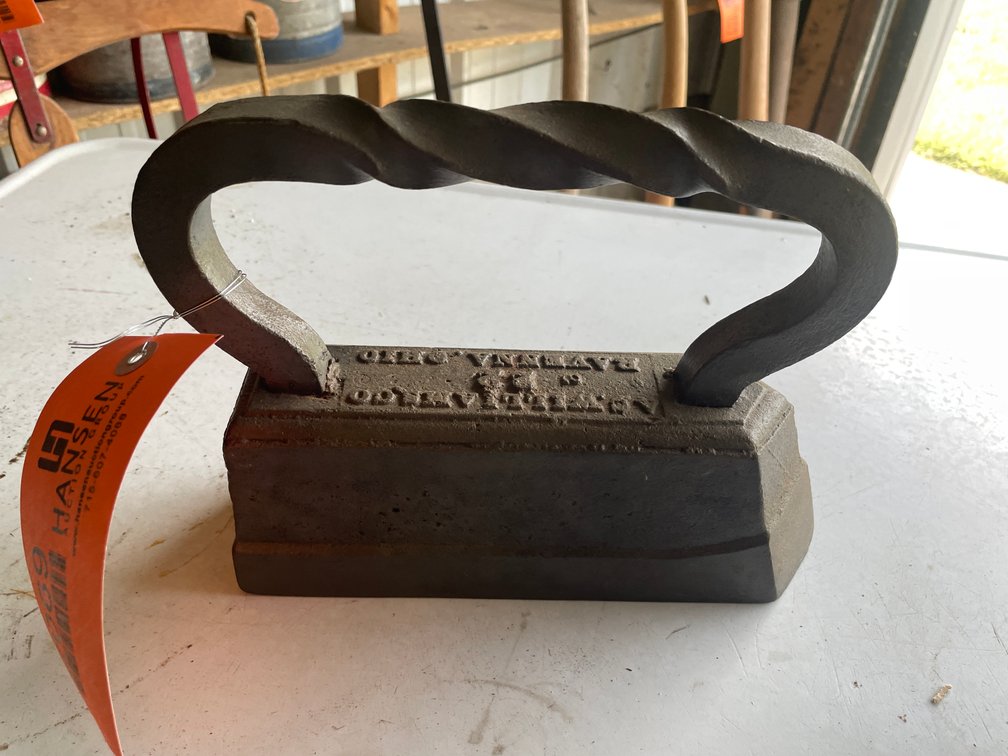 Antique Cast Iron Sad Iron