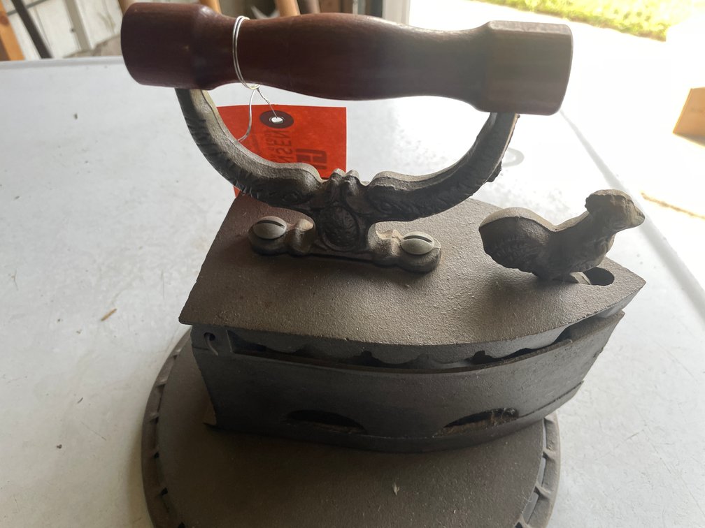 Antique Coal Iron