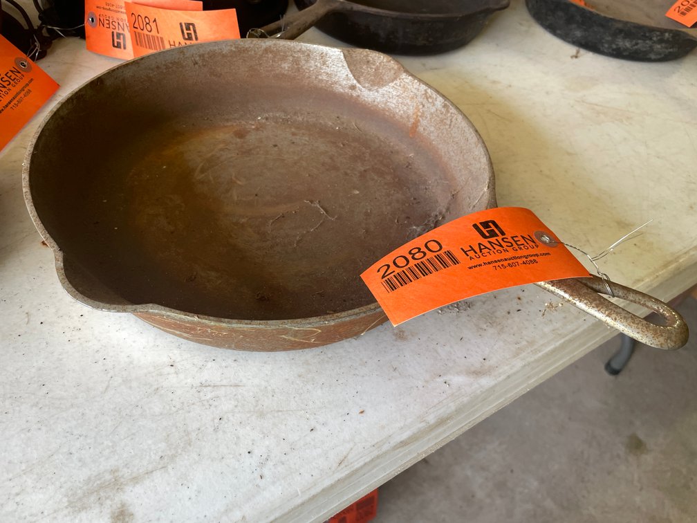 Chrome Plated 10 Cast Iron Fry Pan