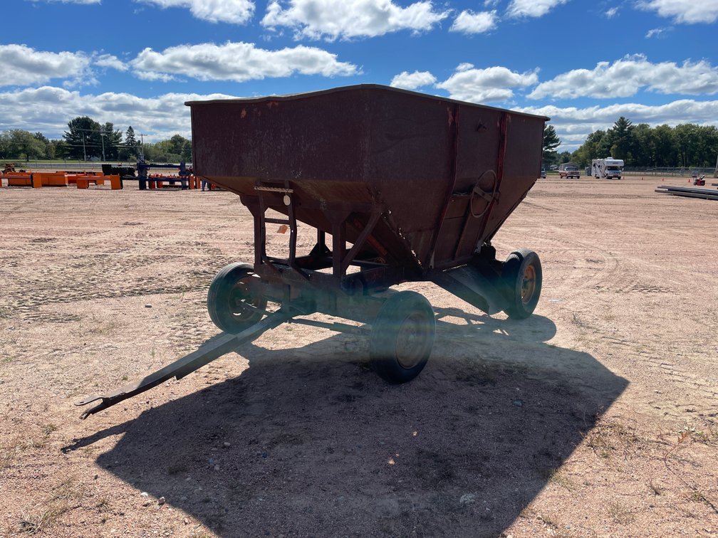 Steel Side Dump Gravity Box