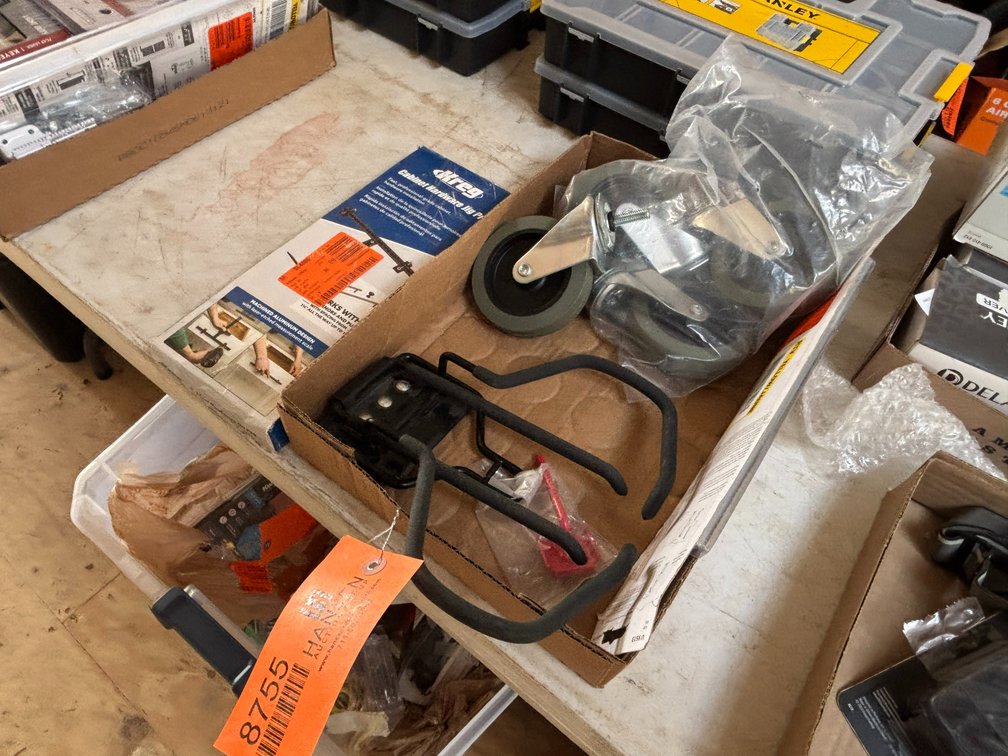 Kreg Cabinet Hardware Jig Pro and Rubbermaid Broom Hanger Bracket (Strum, WI)