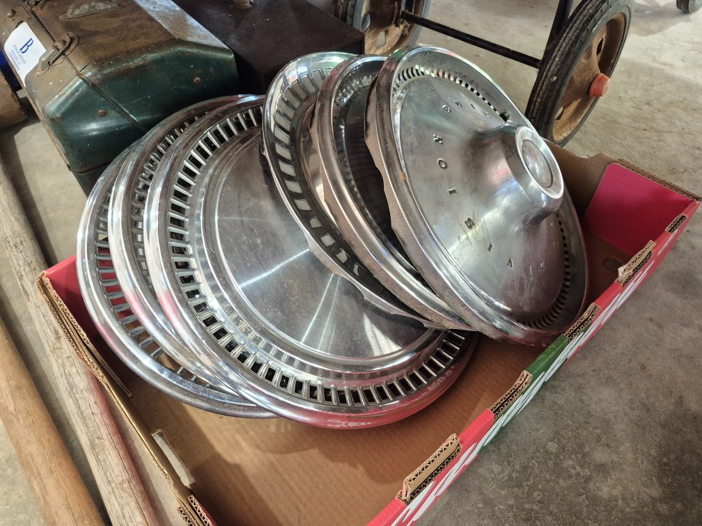 Antique Hubcaps