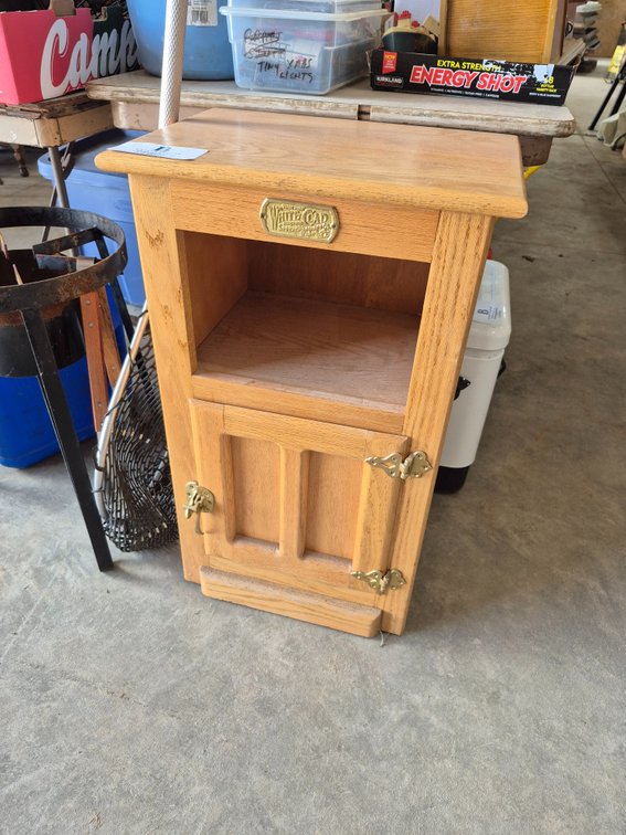 White Clad Cabinet
