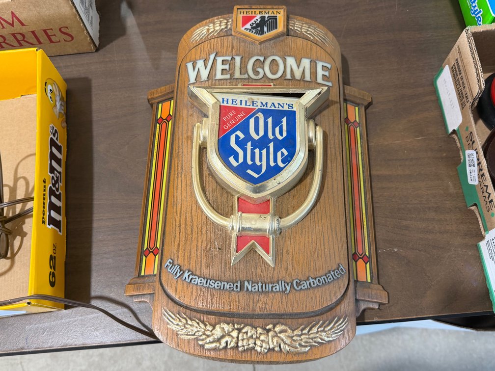 Old Style Beer Sign