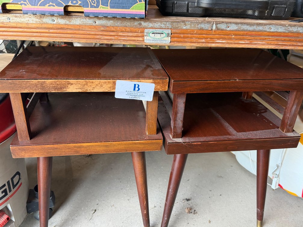 Mid Century Modern End Tables