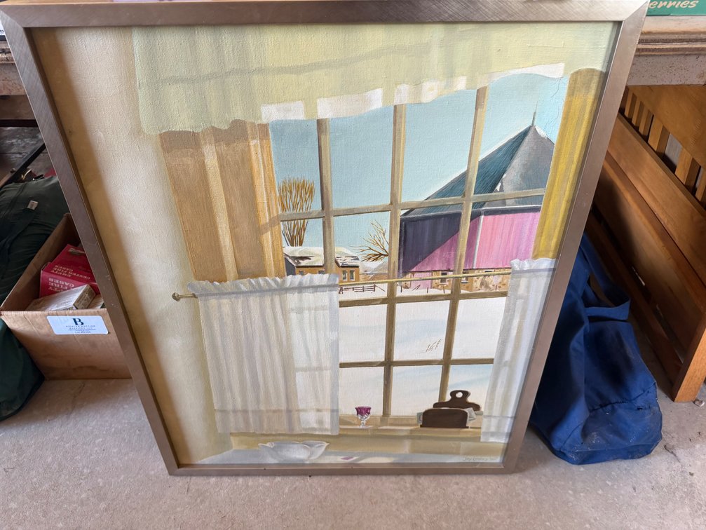 Window Framed Mirror