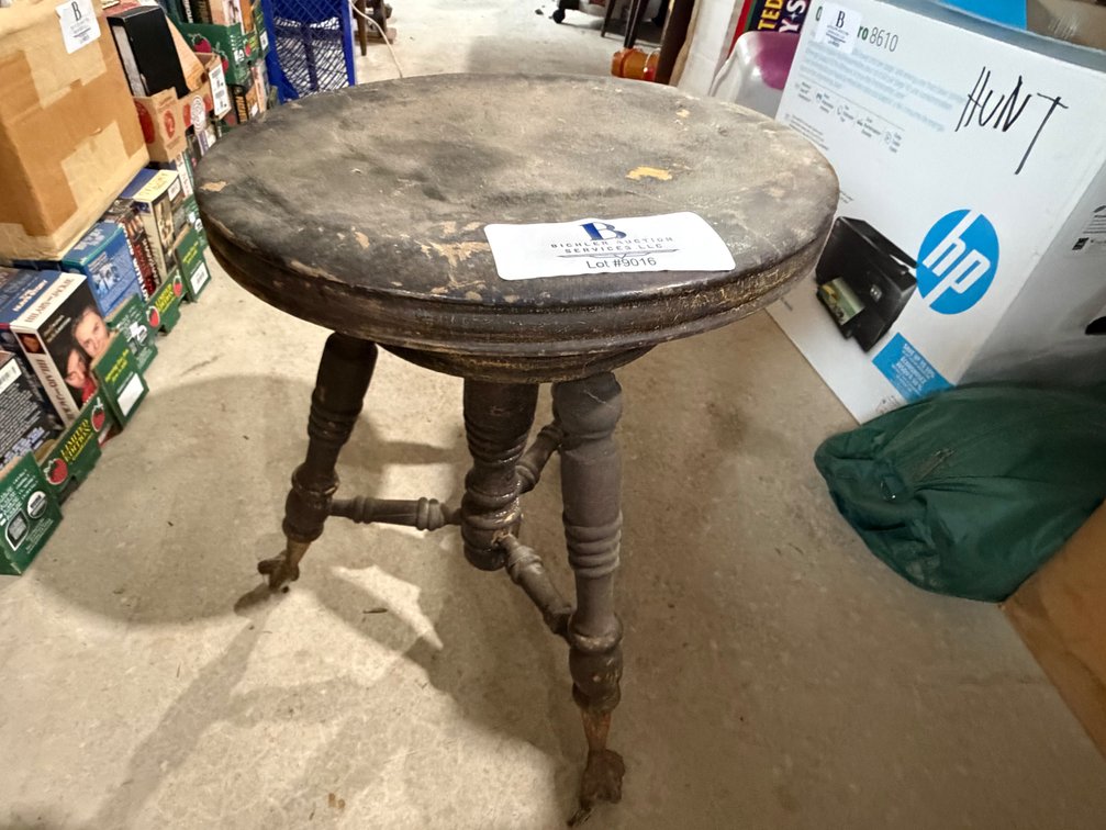 Vintage Piano Stool