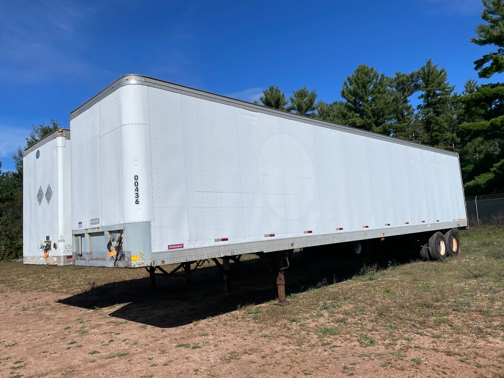 1988 Fruehauf 48' Van Trailer (Has WI Title)